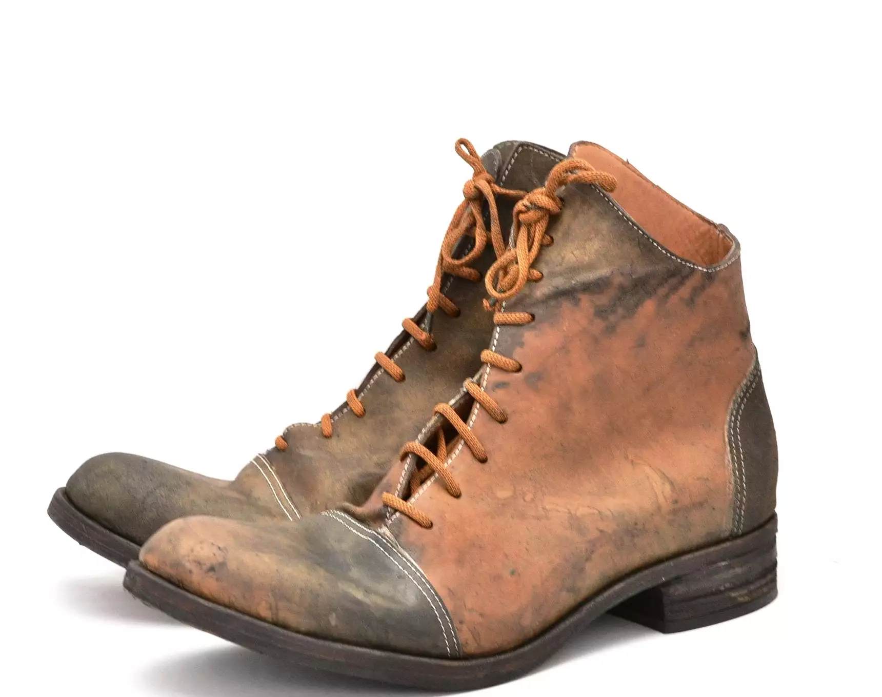 Vintage Style Boot | Deep Brown Leather Stain