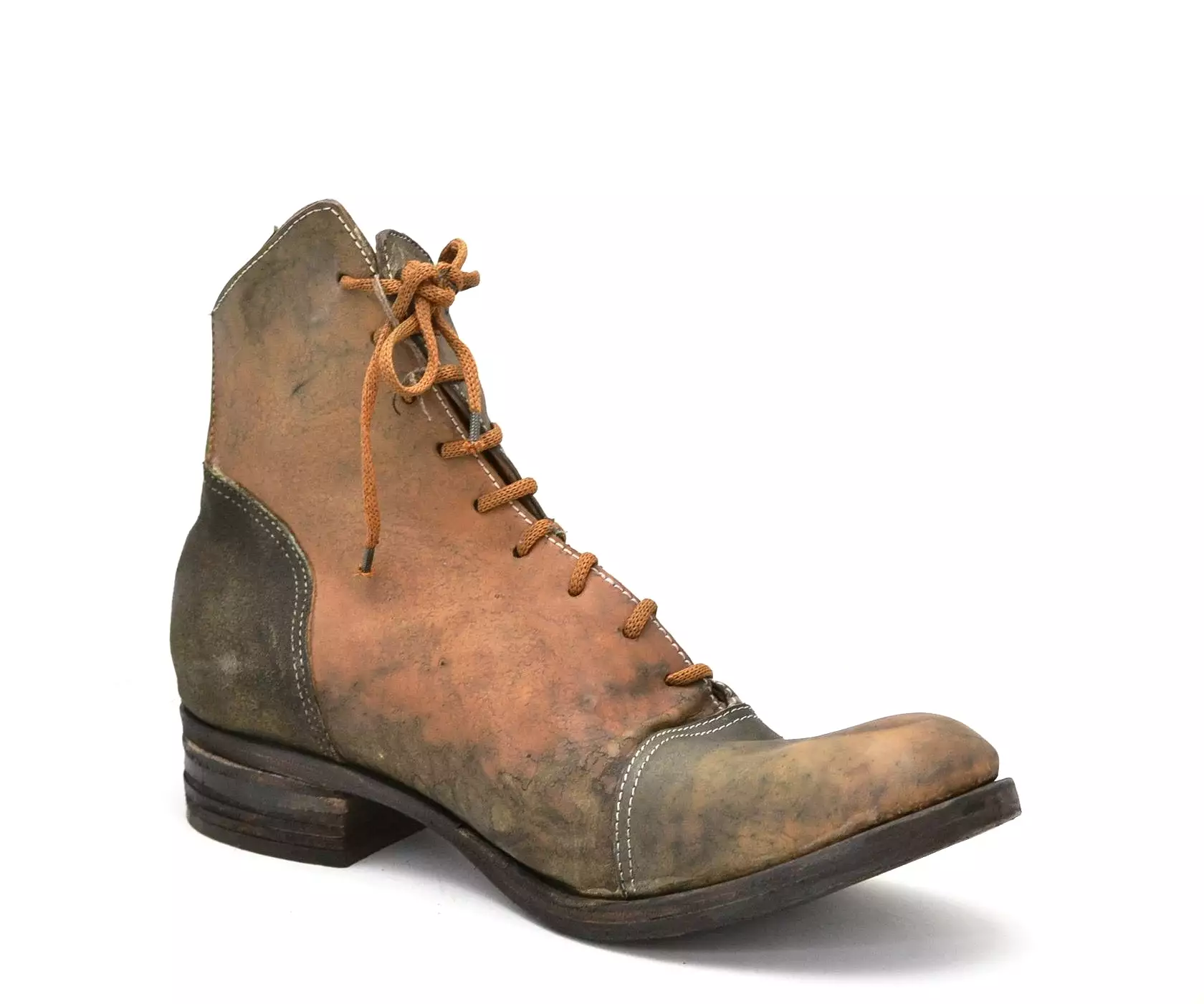 Vintage Style Boot | Deep Brown Leather Stain