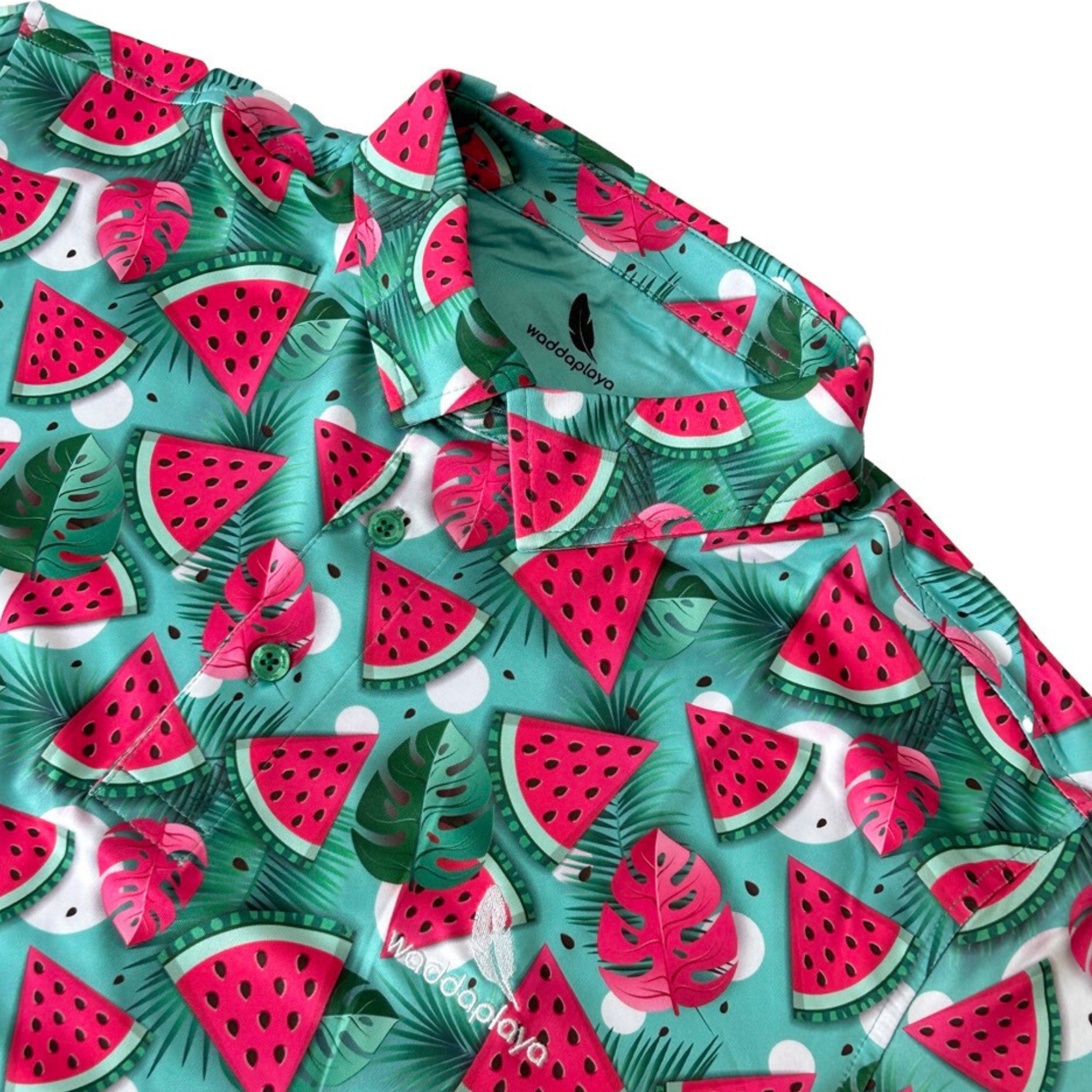 Waddamelon Polo - Google SEO optimized result: Delicious watermelon-themed polo shirt - Buy online now!