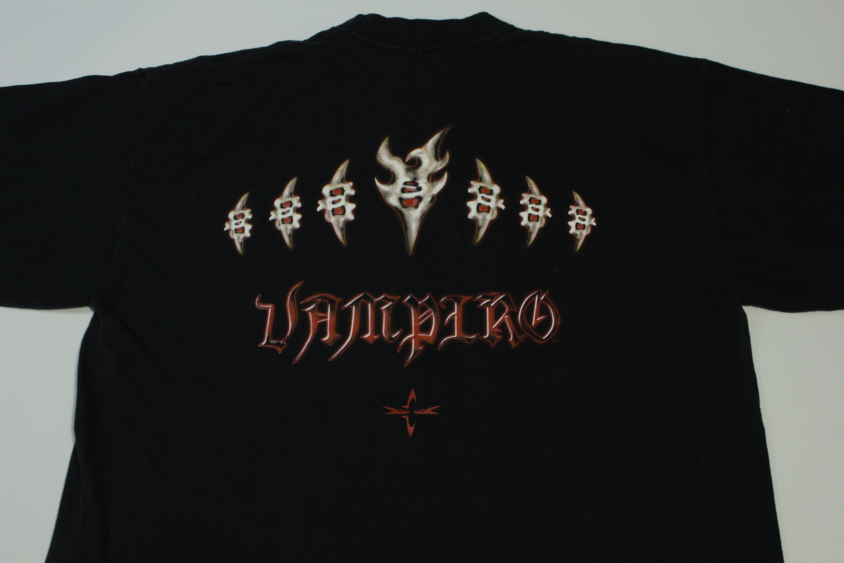 WCW Vampiro Wrestling Rare 1998 Vintage T-Shirt - Extra Large XL Gildan Size - WWE Wrestling T-Shirt