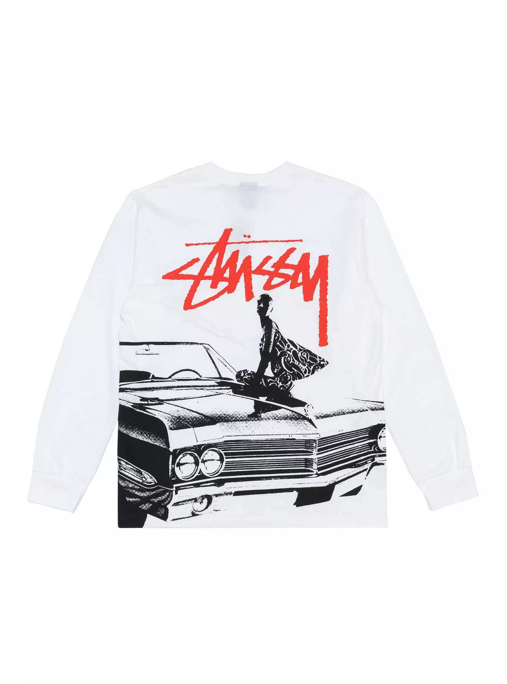 White Beat Crazy Long Sleeve T-shirt