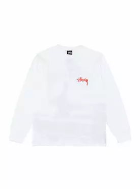 White Beat Crazy Long Sleeve T-shirt