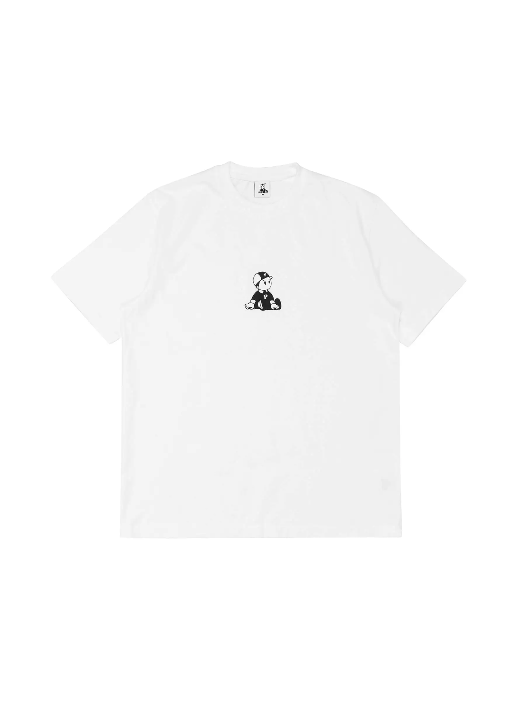 White Boy T-shirt with Logo