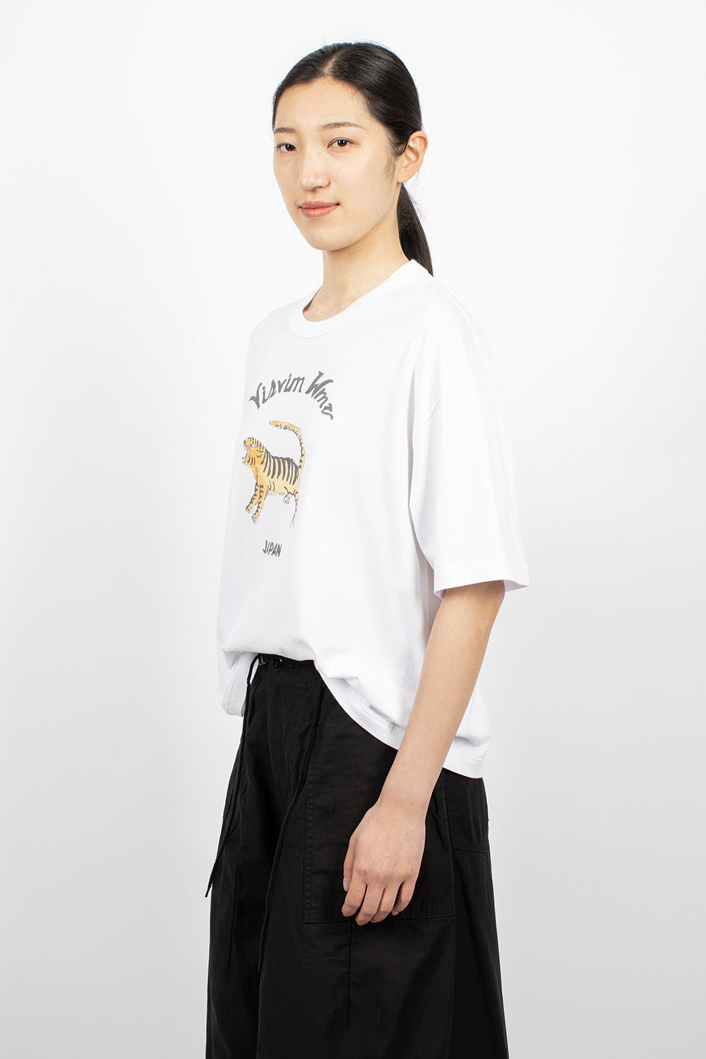 White Tora S/S Tee - Shop Now