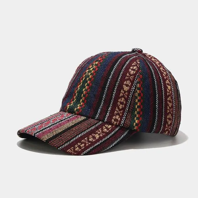 Winter Retro Fashion Unisex Bohemian Outdoor Travel Beach Baseball Cap