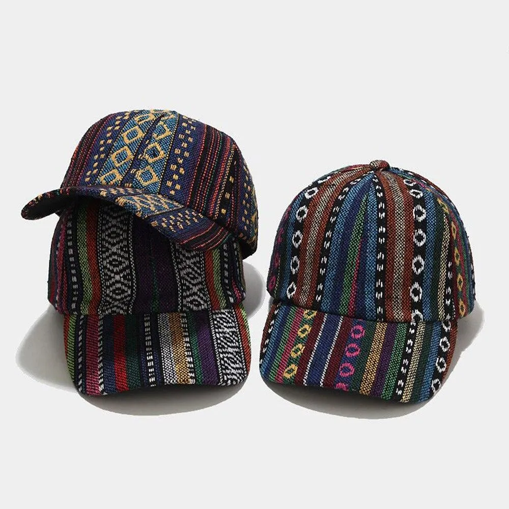 Winter Retro Fashion Unisex Bohemian Outdoor Travel Beach Baseball Cap