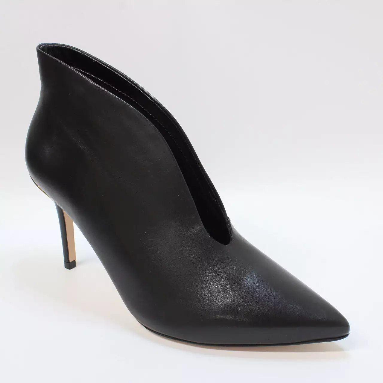 Women's Black Leather Office Mariella Shoe Boots.