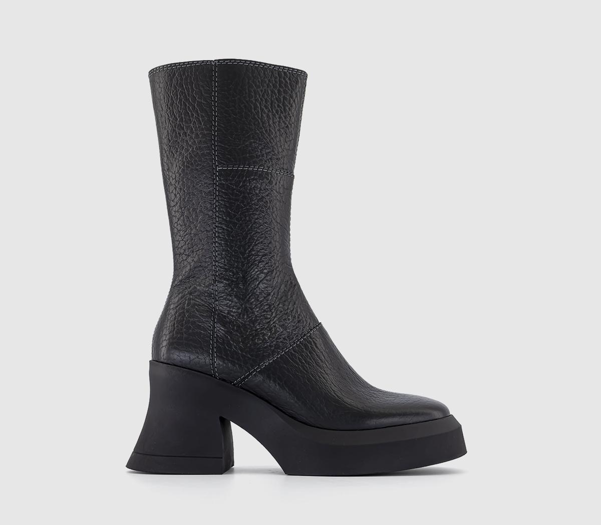 Women's black Miista Belinda boots.