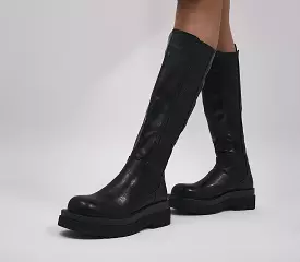 Women's Black Tall Boots