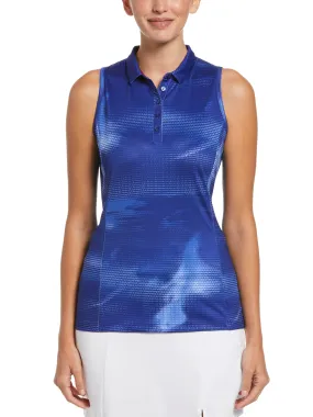 Women's digital printed golf top