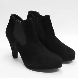 Women's Gardenia Copenhagen Black Suede Platform Boots - UK Size 3