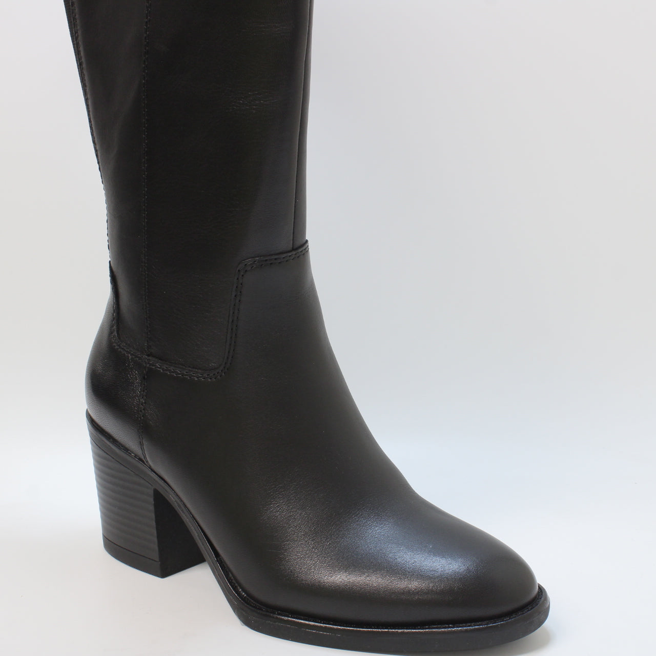 Women's Kabana Knee Boots - Black Leather