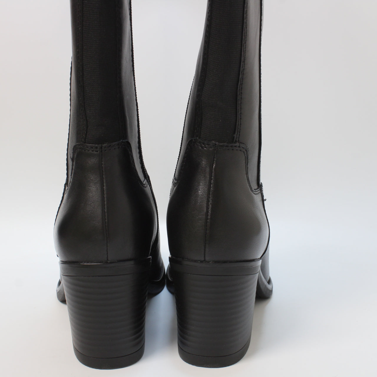 Women's Kabana Knee Boots - Black Leather