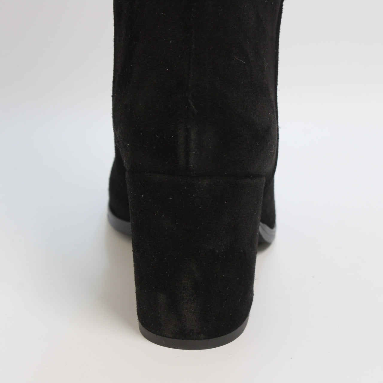 Women's Office Kaley Black Suede Block Heel Boots