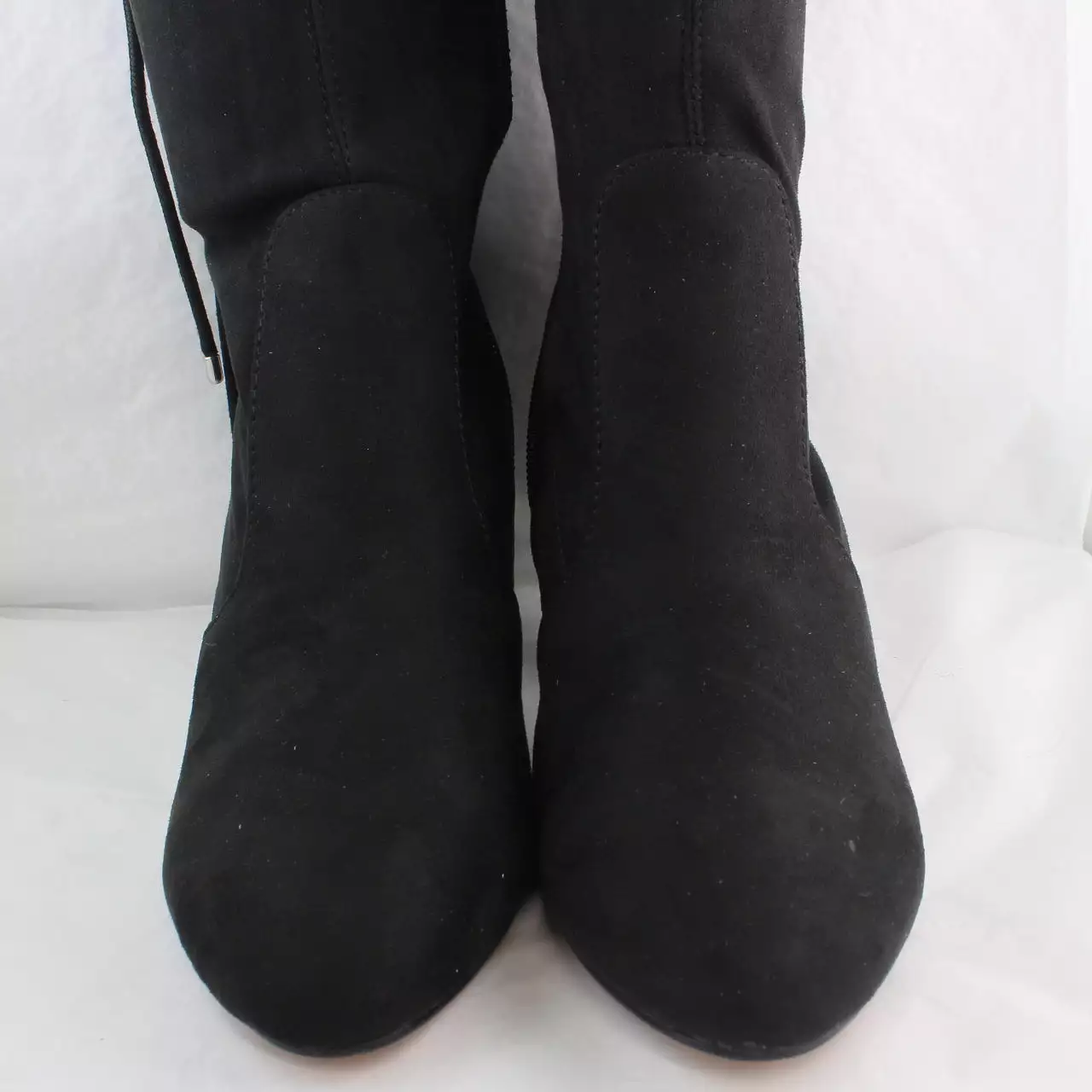 Women's Stretch Boots Over The Knee Black