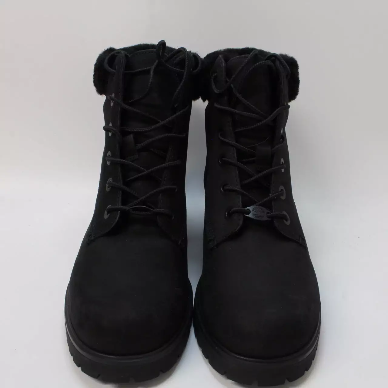 Womens Timberland Lyonsdale Shearling Boots Black - UK Size 6