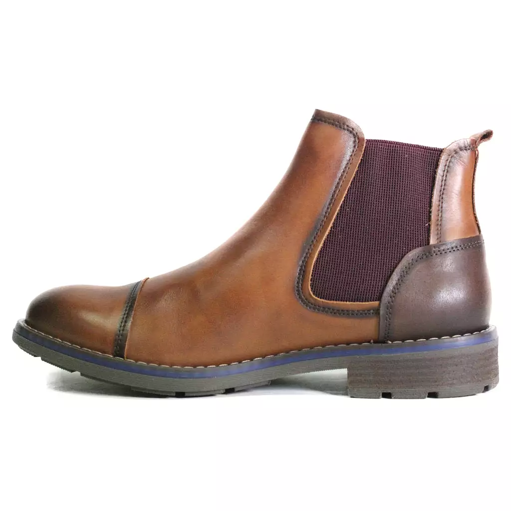 York Leather Men's Chelsea Boots