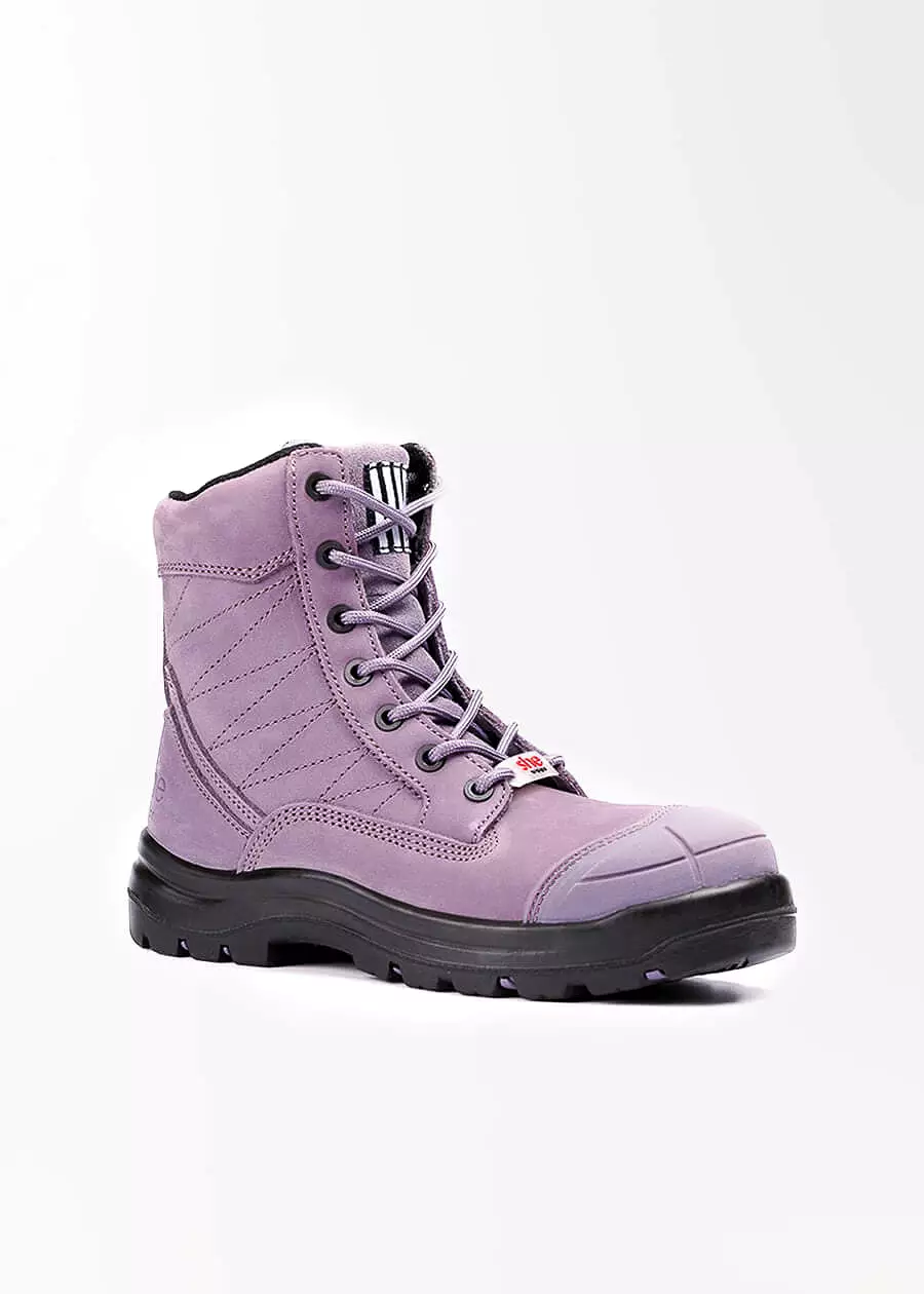 Zip top women's safety work boots - Ultimate protection